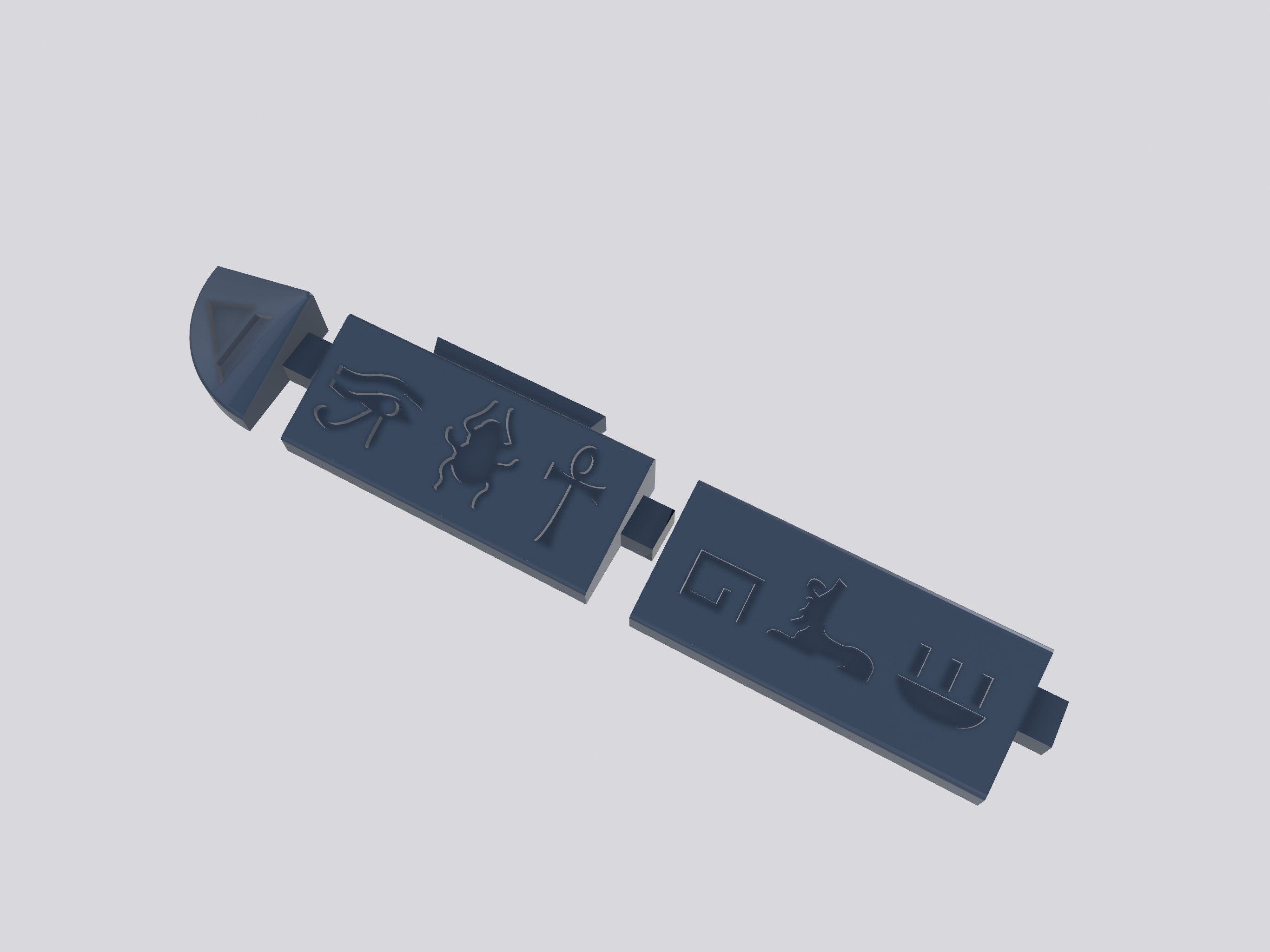 EGYPT frame variant for modular Chess BOARD files to print in 3D – STL File for 3D Printing & CNC