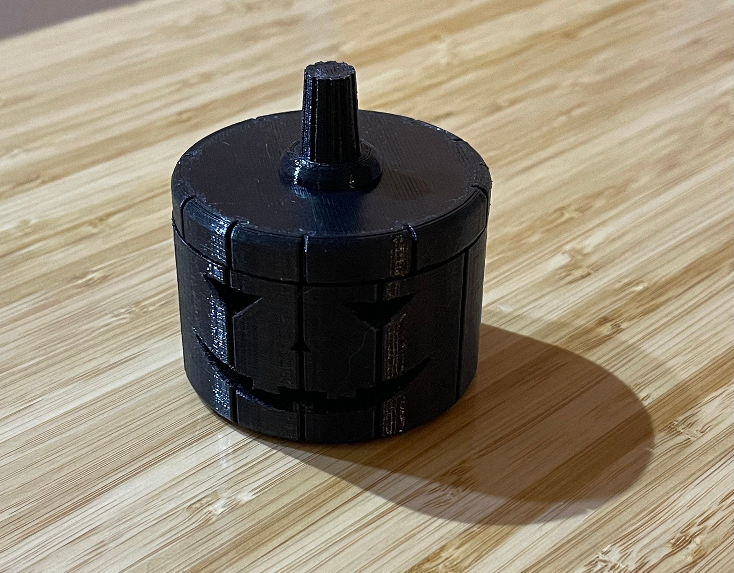 HALLOWEEN PUMPKIN Case with Lid – STL File for 3D Printing & CNC