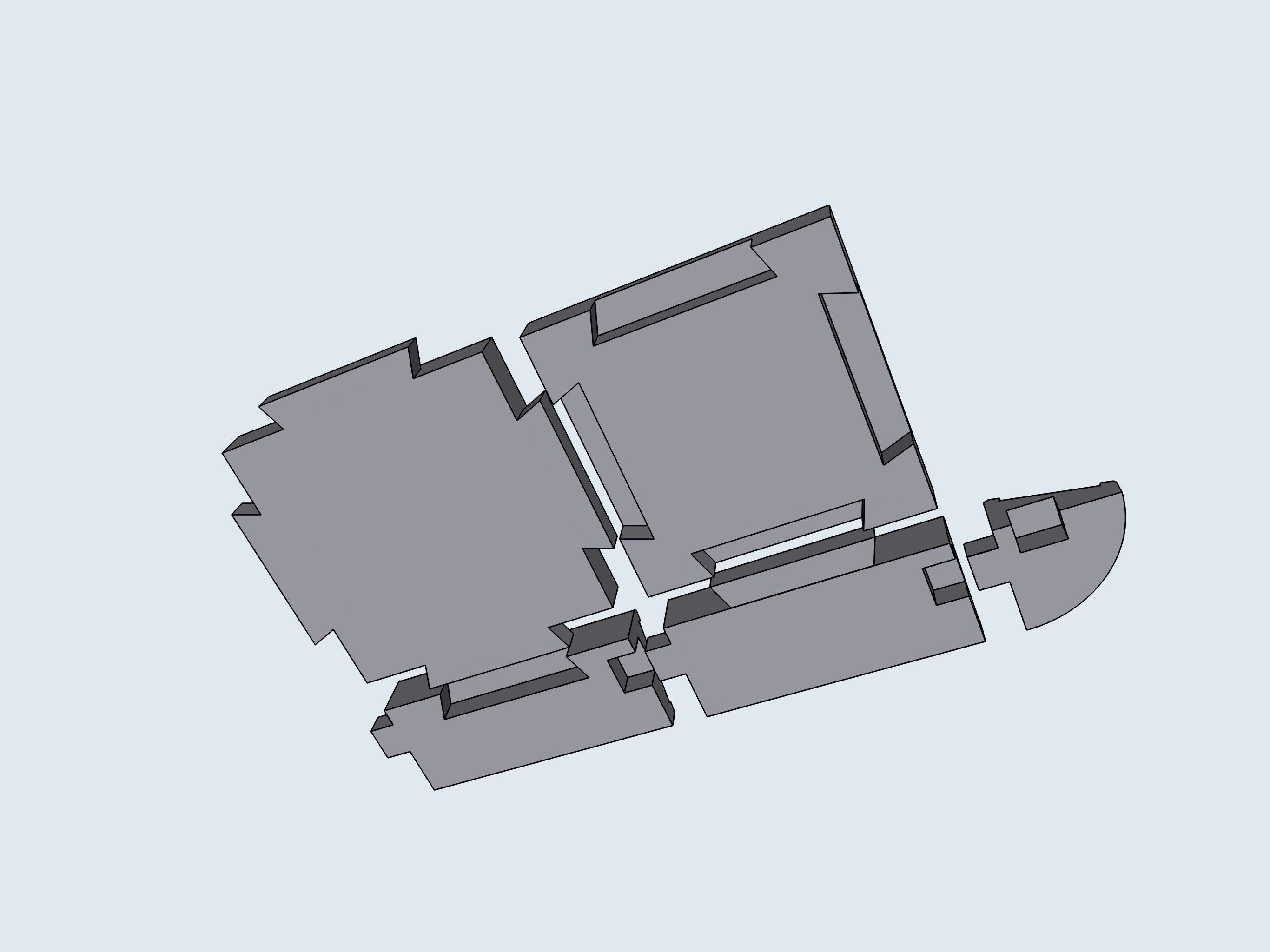 Modular Chess Board – STL File for 3D Printing & CNC