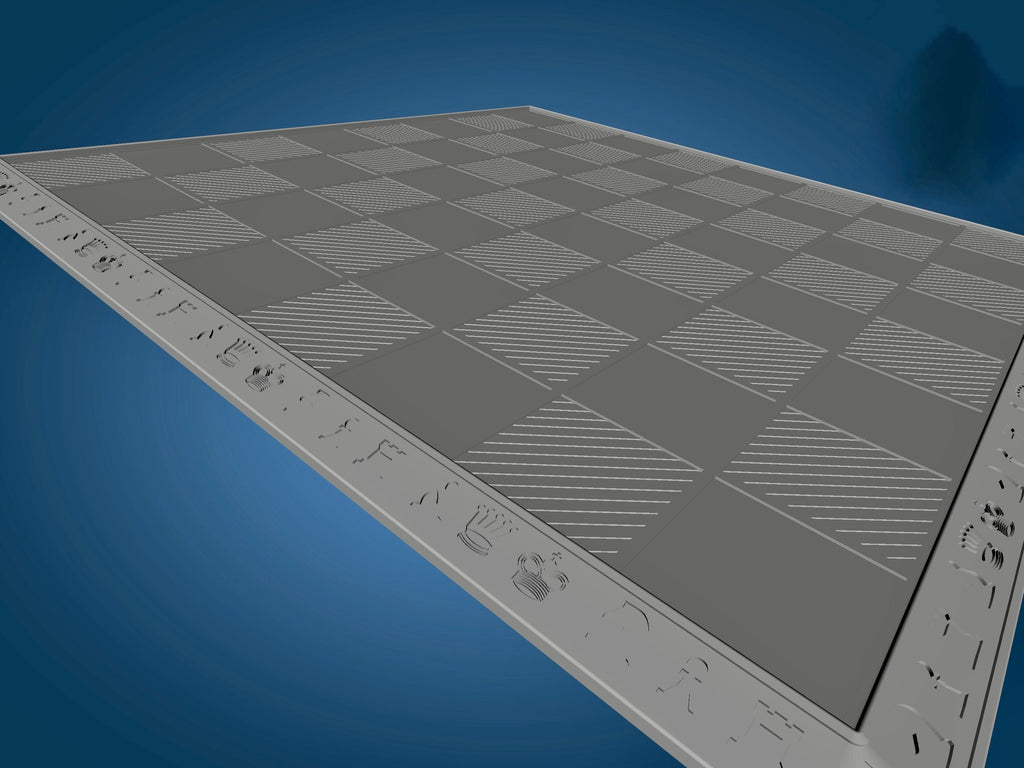 Modular Chess Board – STL File for 3D Printing & CNC
