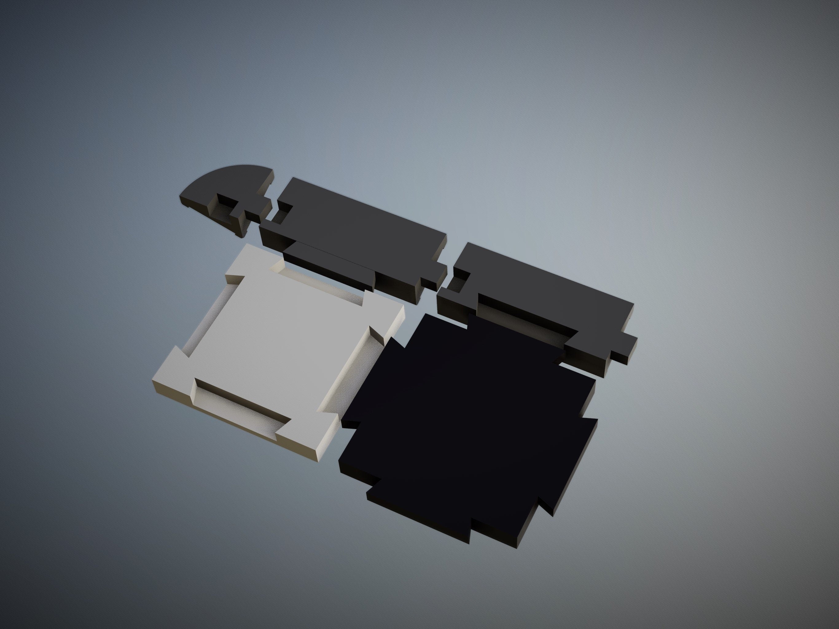Modular Chess Board – STL File for 3D Printing & CNC
