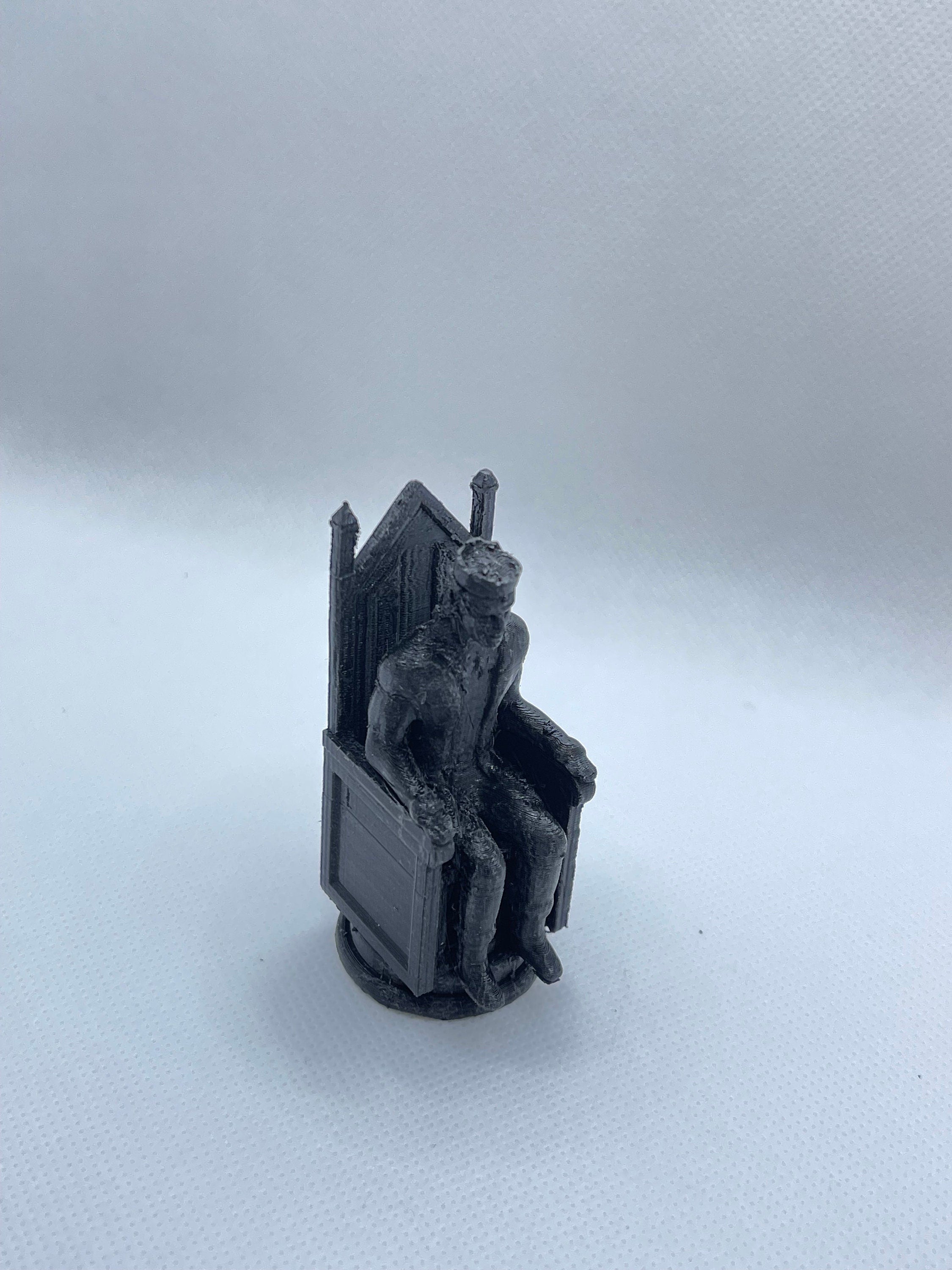 KING Figure CHESS Piece (Medieval Set) – STL File for 3D Printing & CNC