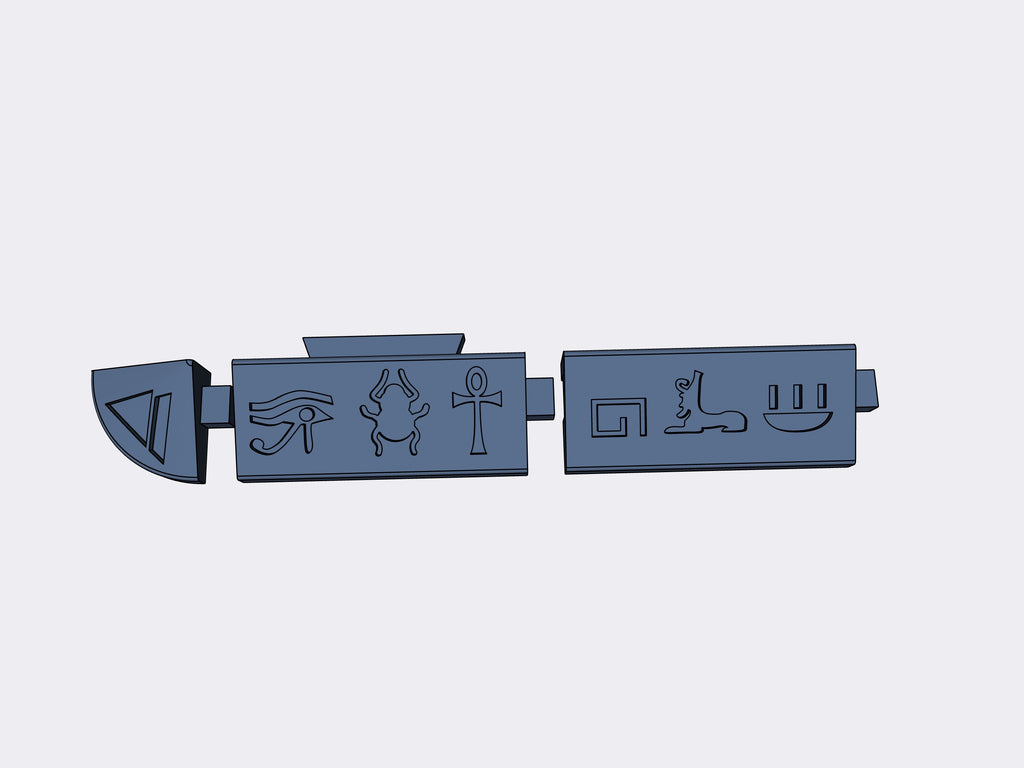 EGYPT frame variant for modular Chess BOARD files to print in 3D – STL File for 3D Printing & CNC