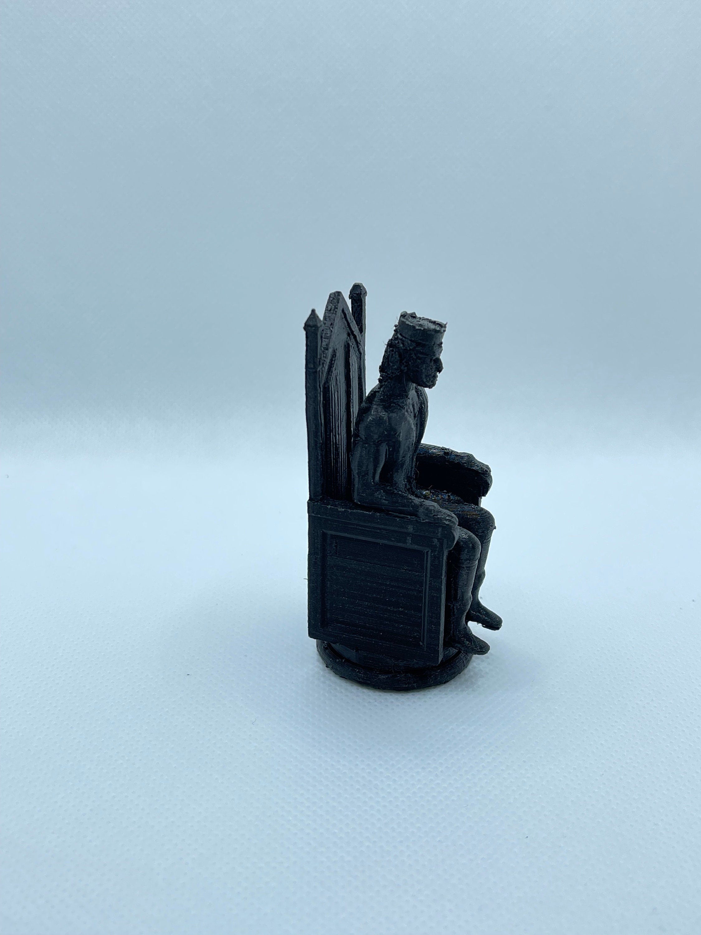 KING Figure CHESS Piece (Medieval Set) – STL File for 3D Printing & CNC