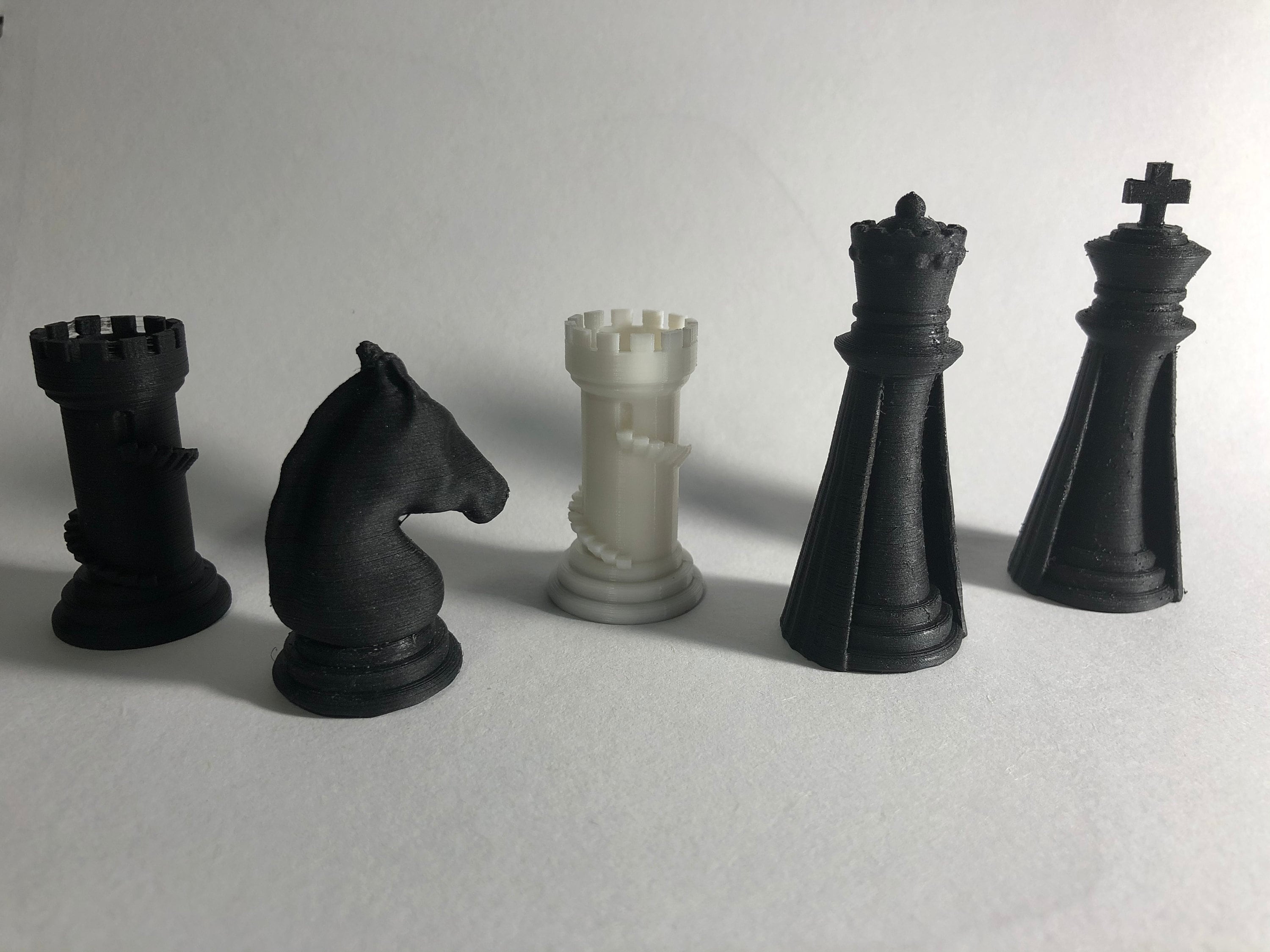 3D Original CHESS SET – STL File for 3D Printing & CNC