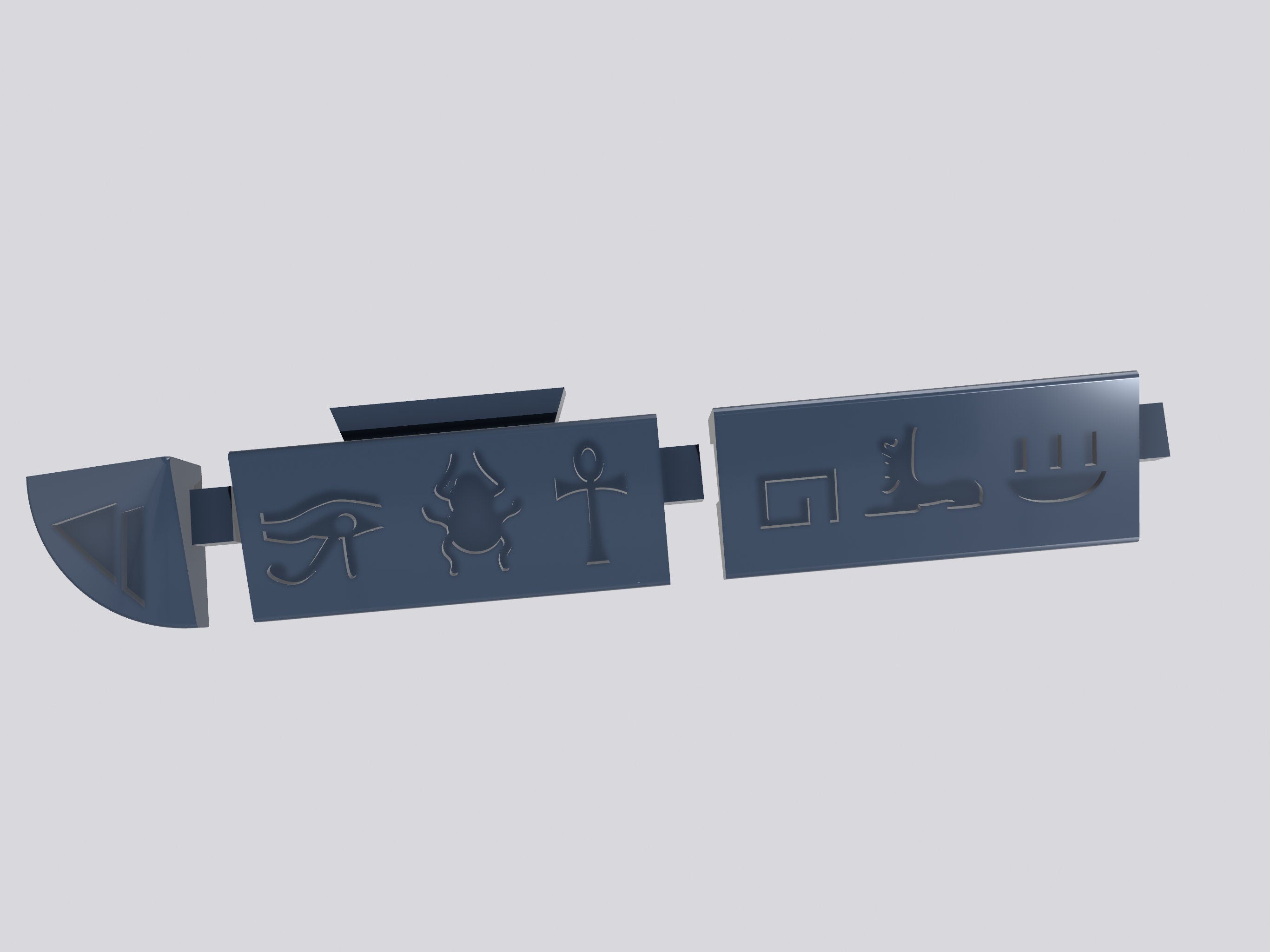 EGYPT frame variant for modular Chess BOARD files to print in 3D – STL File for 3D Printing & CNC