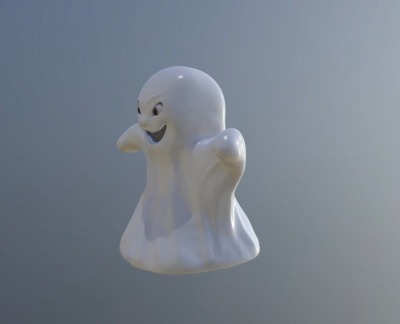 HALLOWEEN GHOST – Arquivo STL para impressão 3D e CNC