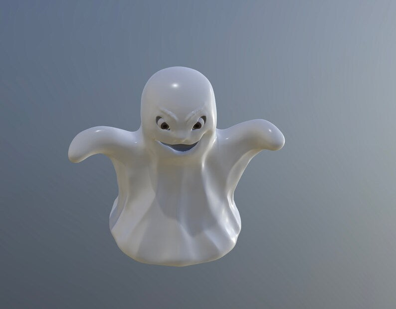 HALLOWEEN GHOST – Arquivo STL para impressão 3D e CNC